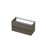 SaniGoods Alvares badmeubel 120cm zonder waskom eiken charcoal