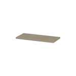 Zaro Sevilla Solid Surface badmeubel 150cm mat zwart 1 kraangat met 2 lades spoelbak midden