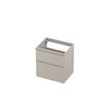 Duravit D-Neo wastafelmeubel met wastafel 80x48x50cm Taupe