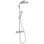 Hansgrohe Crometta S Regendoucheset met thermostaat EcoSmart Chroom