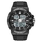 SKMEI 1478 multifunctionele kinderen digitaal horloge 50m waterdicht Sport Watch(Black)