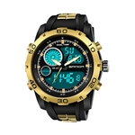 2 PCS Kinderen Outdoor Sports Watch multifunctionele elektronische horloge (Matcha Green)