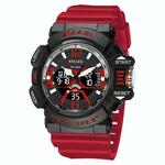 FNGEEN 2166 Mannen Drie-ogen Holle Quartz Horloge Student Sport Elektronisch Horloge (Tussen Goud Zwart Oppervlak)
