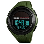 SKMEI 1634 Heren Waterdicht Horloge Fashion Quartz Horloge (Black Steel Belt)