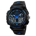 SKMEI 1450 Dames Transparant Digitaal Horloge 50m Waterdicht Sporthorloge met LED-licht(Paars)