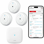 X-Sense Smart Watermelder bundel - 3 Watermelders en Base Station