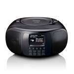 DAB Radio met Bluetooth en Wifi - Audizio Bari - AUX - Spotify Connect - 2 Speakers - Wekkerradio - Zwart