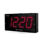 Wekkerradio met Wake Up Light en FM Radio - Netstroom - Digitale Wekker met USB Oplader - Zwart (HCG101)