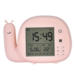 Keuken timer digitale wekker groot LCD-aanraakscherm worden geleverd met nachtlampje voor het bakken van koken (blauw)