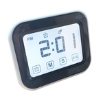 Keuken timer digitale wekker groot LCD-touchscreen worden geleverd met nachtlampje voor het koken bakken (groen)
