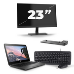 Lenovo ThinkPad L440 - Intel Core i3-4e Generatie - 14 inch - 8GB RAM - 240GB SSD - Windows 11 + 2x 22 inch Monitor
