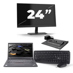 Dell Latitude E6530 - Intel Core i5-3e Generatie - 15 inch - 8GB RAM - 240GB SSD - Windows 10 + 3x 23 inch Monitor