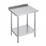 VEVOR werktafel keukentafel voorbereidingstafel oprolbaar commercieel 762x305mm