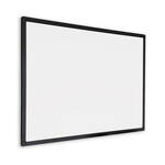 Verrijdbaar whiteboard - Dubbelzijdig en magnetisch - 90x120 cm - Zwart