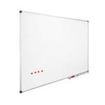 Nobo Whiteboard Breedbeeld Magnetisch Premium Plus 89x50 Cm Staal