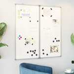 Whiteboard magnetisch 60x40x1,7 cm aluminium