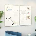 Whiteboard zonder rand - 60x90 cm - Grijs