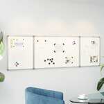VidaXL Whiteboard magnetisch inklapbaar 120x60x1,7 cm aluminium