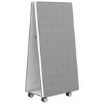 Whiteboard magnetisch inklapbaar 120x100x1,7 cm aluminium