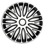 Wieldoppenset Misano 16-inch zilver/zwart PP5456SB