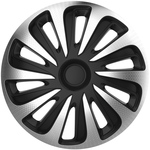 Wieldoppenset Dakota 14-inch zilver/zwart PP5464SB