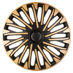 Wieldoppenset Kendo 15-inch zwart/goud PP5405GB