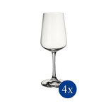 VILLEROY & BOCH - Ovid - Rode Wijnglas Set 4-delig