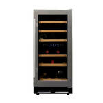 Vinata Wijnklimaatkast Premium Met Rvs Glazen Deur - 32 Flessen