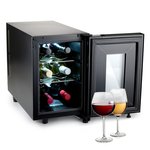 Vinata Wijnkoelkast Compact met vol glazen deur - 12 Flessen