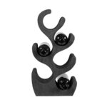 MUST Living Wijnrek Grape Suarhout, 50cm - Zwart