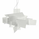 LED Hanglamp - Trion Partino - 28W - Warm Wit 3000K - 4-lichts - Dimbaar - Rechthoek - Glans Chroom - Aluminium