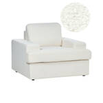 Fluffy Fauteuil Teddy Stof Offwhite.