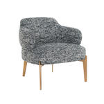 Fauteuil Paddy Donkerbruin Laag