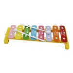 2-in-1 tap tap xylofoon van hout geel