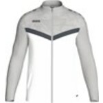 JAKO 4224 Shirt Iconic Km - Wit/Zachtgrijs/Antra Light - XXL