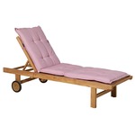 Madison ligbedkussen panama 200x60 cm zachtroze