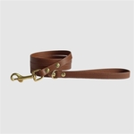Sazzz halsband hond pioneer leer zadel bruin