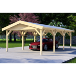 Carport 300x500 cm zadeldak - Van Kooten