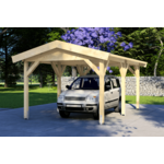 Carport 400x500 cm zadeldak - Van Kooten