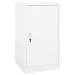 vidaXL Zadelkast 53x53x105 cm staal lichtgrijs