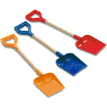 Adriatic Schep plastic houten steel 56cm