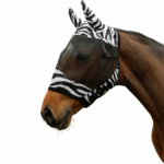 Waldhausen Vliegendeken Zebra - Anti insect - 125 cm Zwart Wit 175