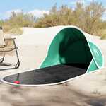 VidaXL Strandtent waterdicht zeegroen
