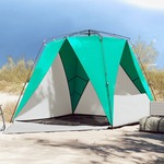 VidaXL Strandtent 2-persoons waterdicht snelontgrendeling zeegroen