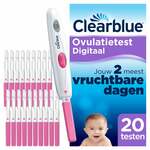 ClearBlue Ovulatietest - Digitale Houder En 20 Testen