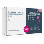 SOApoli Combitest Syfilis, HIV, Chlamydia, Gonorroe En Trichomonas Test - Professionele Laboratorium Test Test voor vagina