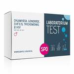 SOApoli Combitest Syfilis, HIV, Chlamydia, Gonorroe En Trichomonas Test - Professionele Laboratorium Test Test voor urine (mannen)