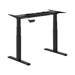 In hoogte verstelbaar bureauframe - 200 W- 125 kg - Zwart