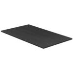 Songmics Zit Sta Bureau - Zwart - Metaal/MDF