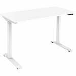 Zit sta bureau laptoptafel - verrijdbaar workstation - presentatie lessenaar